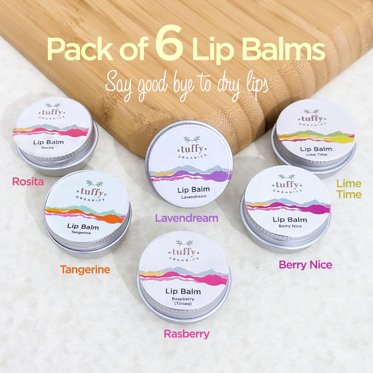 Lip Balm Bundle - Pack of 6